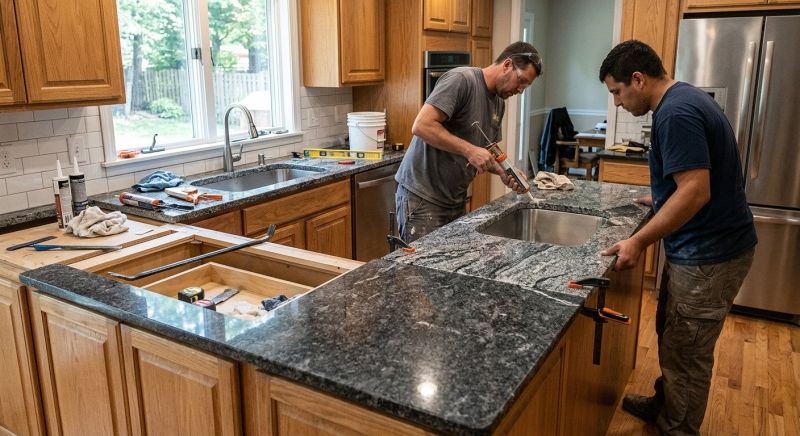 Countertop Renovation in Napa, CA